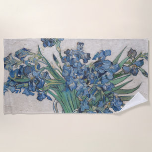 Van Gogh Iris Vasenmalerei Impressionismus Strandtuch