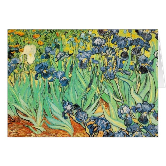 Van Gogh Irises (Vorderseite (Horizontal))