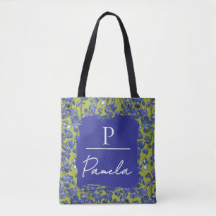 Van Gogh Irises Apfelgrün Monogramm