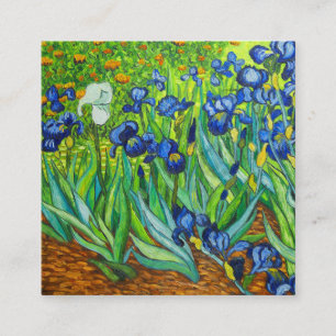 Van Gogh Irises Begleitkarte
