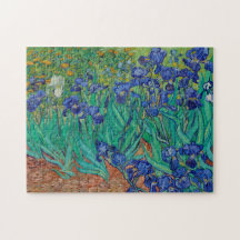 Van Gogh Irises Bloral Painting