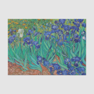 Van Gogh Irises Bloral Painting Seidenpapier