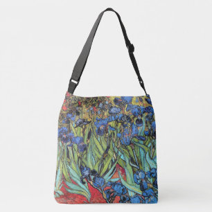 Van Gogh Irises Blumen-Blumengarten Tragetaschen Mit Langen Trägern