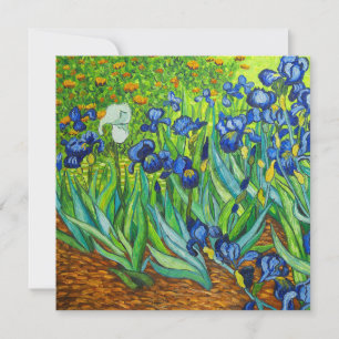 Van Gogh Irises Card