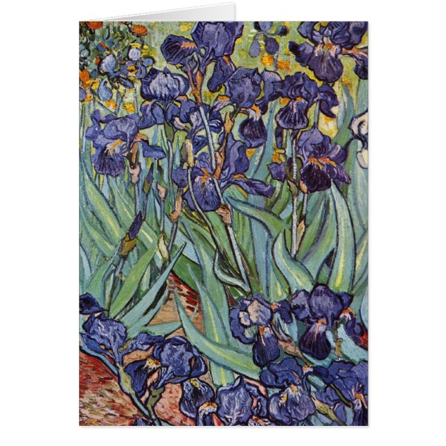 Van Gogh Irises Impressionist Painting (Vorne)
