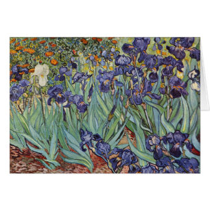 Van Gogh Irises Impressionist Painting
