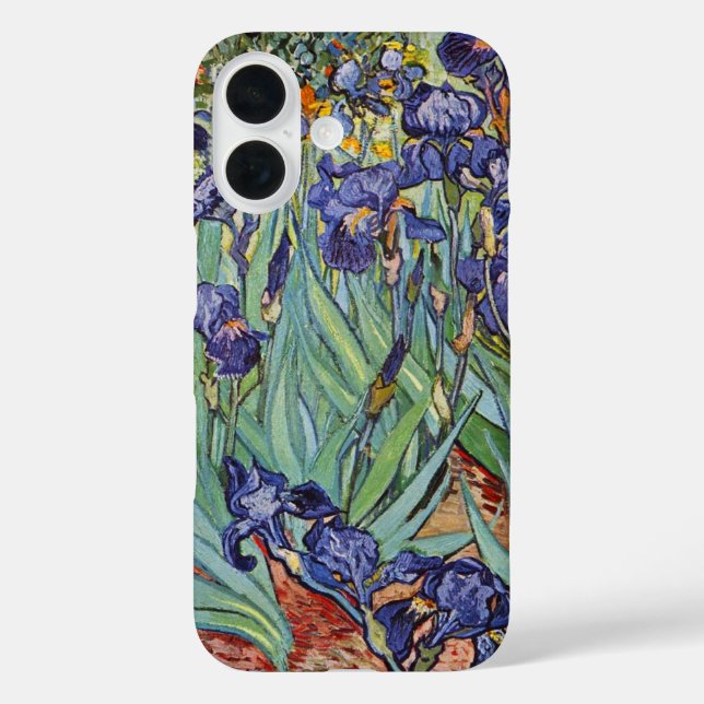 Van Gogh Irises Impressionist Painting Case-Mate iPhone Hülle (Rückseite)