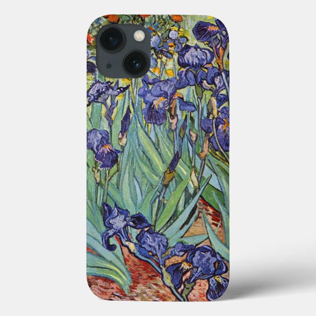 Van Gogh Irises Impressionist Painting Case-Mate iPhone Hülle (Rückseite)