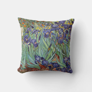 Van Gogh Irises Impressionist Painting Kissen