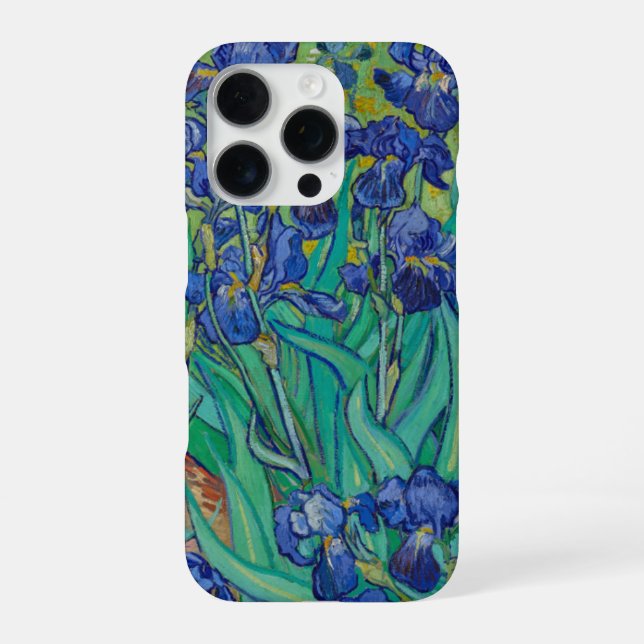 Van Gogh Irises iPhone Hülle (Rückseite)