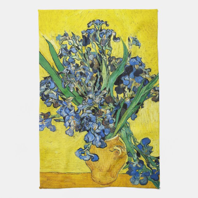 Van Gogh Irises Küchentuch (Vertikal)