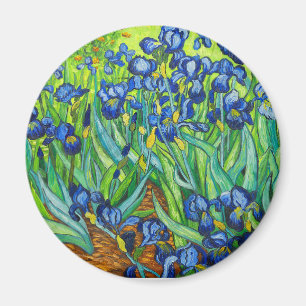 Van Gogh Irises Magnet