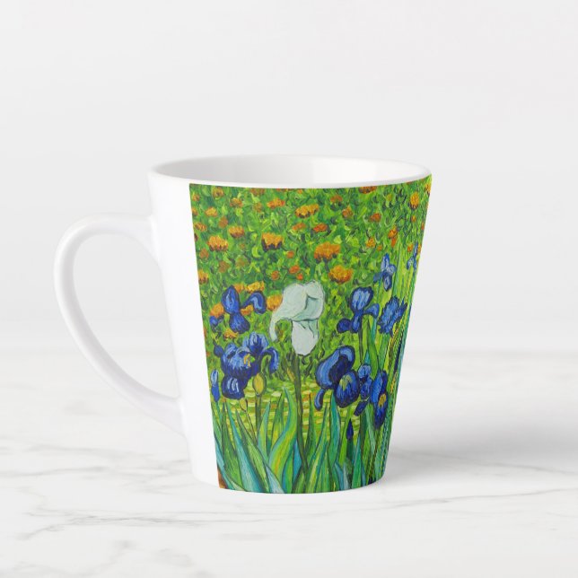 Van Gogh Irises Milchtasse (Links)