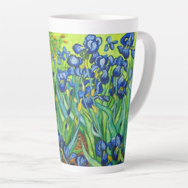 Van Gogh Irises Milchtasse (Rechte Ecke)
