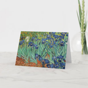 Van Gogh Irises, Notecard Karte