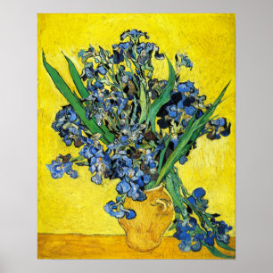Van Gogh Irises Poster