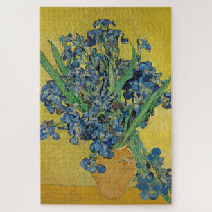 Van Gogh Irises Puzzle Yellow Green  