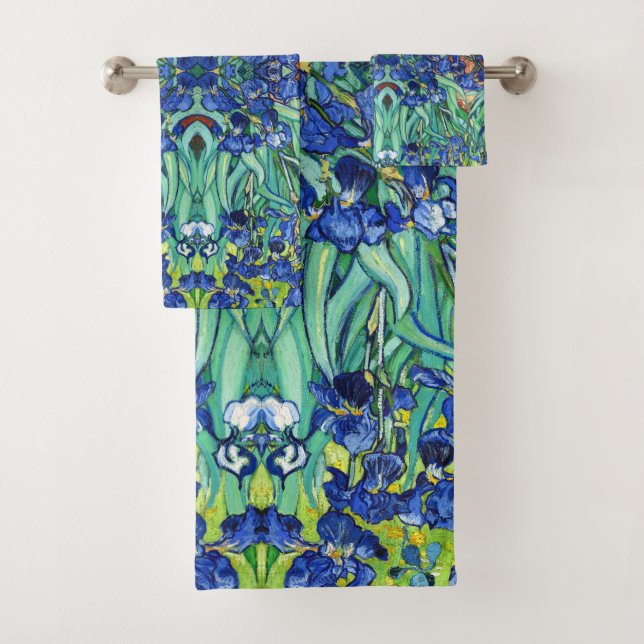 Van Gogh Irish Flower Garden Impressionismus Badhandtuch Set (Insitu)