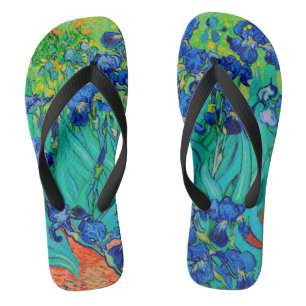 Van Gogh Irissen/Blau/St. Remy Flip Flops