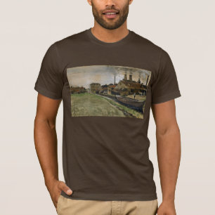 Van Gogh Iron Mill in Den Haag Fine Art T-Shirt