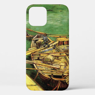 Van Gogh Kai mit Männern, die Sandkähne entladen Case-Mate iPhone Hülle