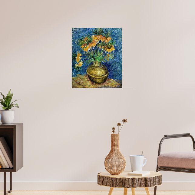 Van Gogh - Kaiserliche Fritillarien Poster (Wohnzimmer 3)