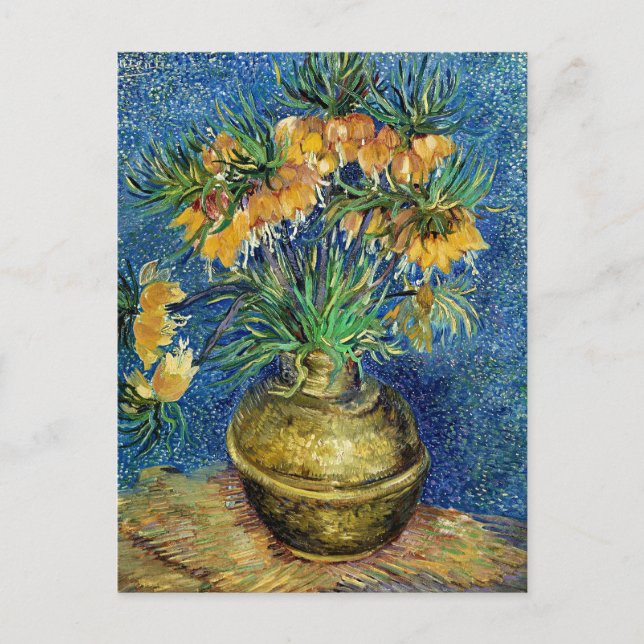 Van Gogh - Kaiserliche Fritillarien Postkarte (Vorderseite)