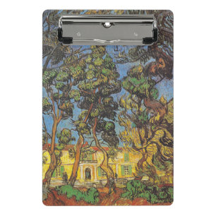 Van Gogh Kiefern - Klassische Gartenkunst Mini Klemmbrett