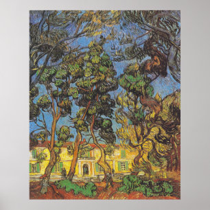 Van Gogh Kiefern - Klassische Gartenkunst Poster