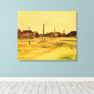 Van Gogh - Kohlebergwerk in der Borinage, Leinwanddruck