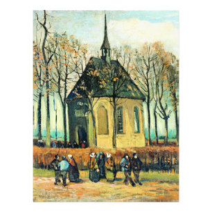 Van Gogh - Kongregation, Reformierte Kirche Fotodruck