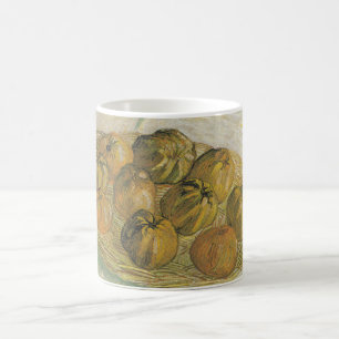 Van Gogh Korb mit Äpfeln - Klassisches Stilleben Kaffeetasse