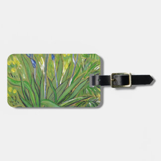 Van Gogh Kunst Irises, Acryl-Reproduktion Gepäckanhänger