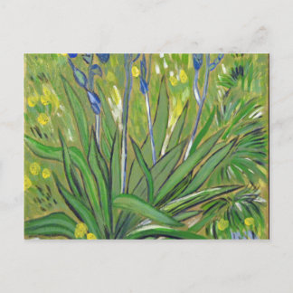 Van Gogh Kunst Irises, Acryl-Reproduktion Postkarte