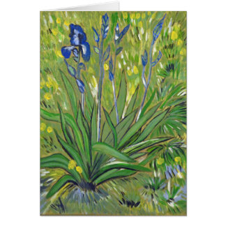 Van Gogh Kunst Schwertlilien, Acryl-Reproduktion