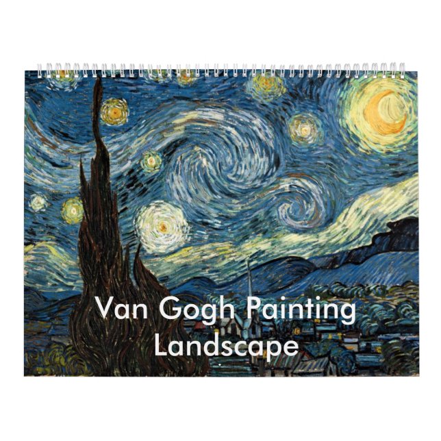 Van Gogh Kunstgewerbe Kunst und Kultur Kalender (Titelbild)