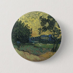 Van Gogh Landscape bei Twilight Button