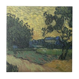 Van Gogh Landscape bei Twilight Fliese