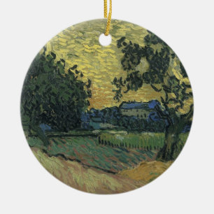 Van Gogh Landscape bei Twilight Keramikornament