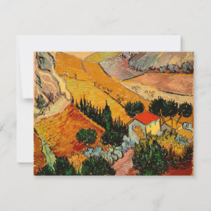 Van Gogh - Landschaft mit Häusern Karte