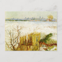 Van Gogh - Landschaft mit Schnee