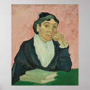 Van Gogh - L'Arlesienne (Madame Ginoux) 1890 Poster