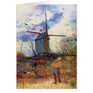 Van Gogh - Le Moulin De La Galette Windmill