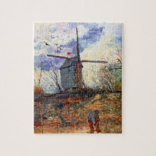 Van Gogh - Le Moulin De La Galette Windmühle Puzzle