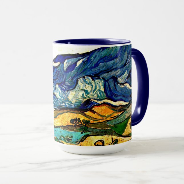 Van Gogh - Les Alpilles Tasse (VorderseiteRechts)