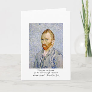 Van Gogh "Liebe Zur Natur" Grußkarte Karte