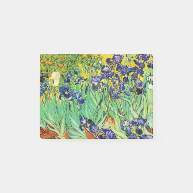 van gogh lila Iris/st. remy Post-it Klebezettel (Vorderseite)