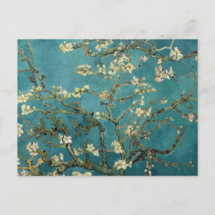 Van Gogh Mandelzweige in Blüte Postkarte