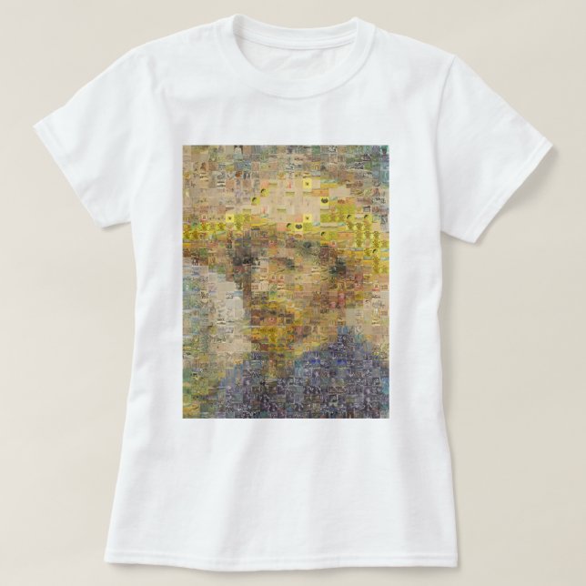 Van Gogh Mosaic T - Shirt (Design vorne)
