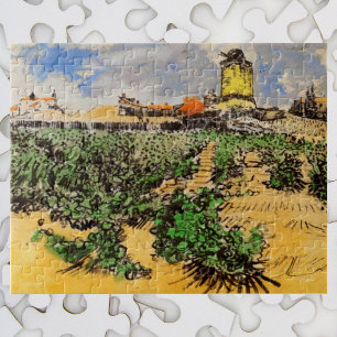 Van Gogh Mühle von Alphonse Daudet in Fontevielle Puzzle